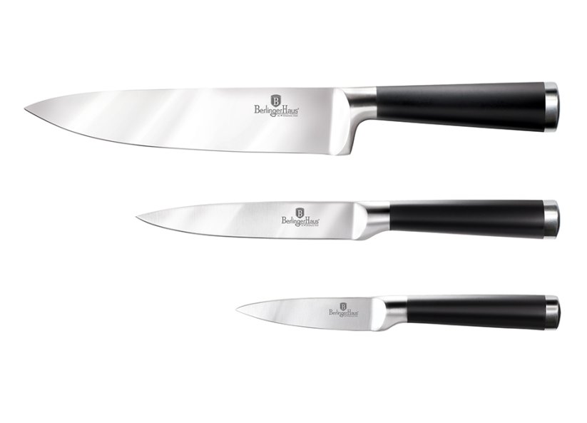 Sada nožů nerez 3 ks Royal Black Collection