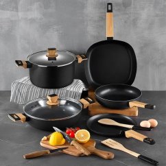 Tavă cu suprafață antiaderentă 20 cm Earth Black