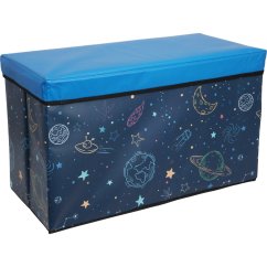 Úložný box nebe 60 × 30 × 35 cm modrá