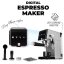 Automatický a pákový digitální kávovar Black Rose Collection