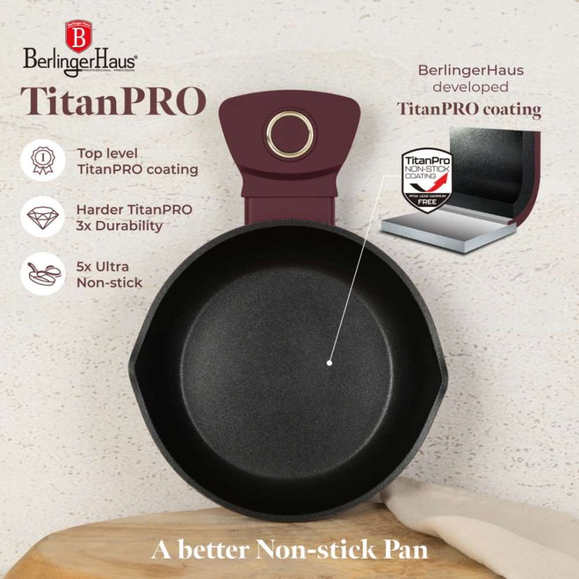 Panvica s titánom 16 cm Leonardo Collection