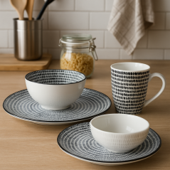 Jídelní sada porcelánová 16 ks