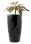 Samozavlažovací kvetináč Diamant čierny 33 cm