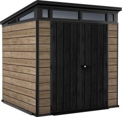 Casă de grădină Keter PENT Signature 7x7 Ashwood, cu podea