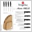 Set cutite cu suport BAMBOO 10 buc Colectia Matte Black Set cutite cu suport BAMBOO 10 buc Colectia Matte Black