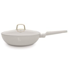 Tigaie WOK cu suprafață din titan și capac 28 cm Sahara Collection