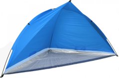Plážový stan s ochranou UV50+ 260 x 110 x 110 cm modrý