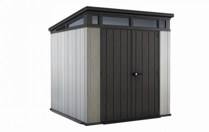 Casuta de gradina Keter Artisan 7x7 grafit/gri