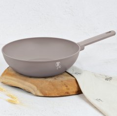 Pánev WOK s titanovým povrchem 28 cm Taupe Collection