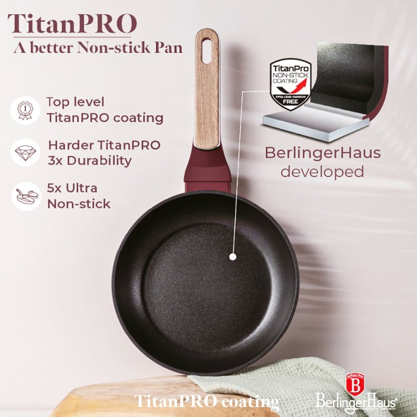 Sada nádobí s titanovým povrchem 15 ks Leonardo Nordic Collection