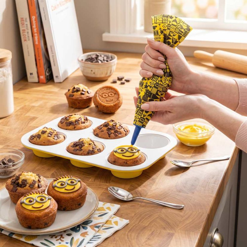 Forma na muffiny s titanovým povrchem 6 ks kolekce MIMONI