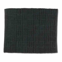 Alfombra de baño Leana 65x55 cm algodón granito gris
