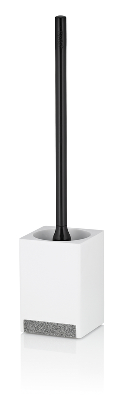 WC sada Cube polyresin bílá