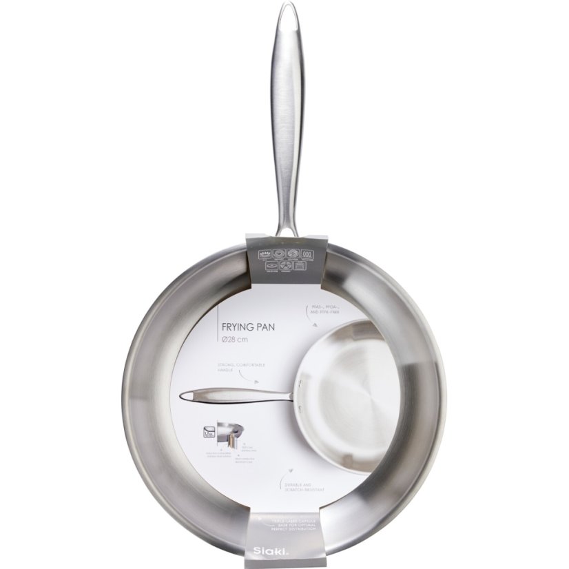 Tigaie din oțel inoxidabil 28 cm