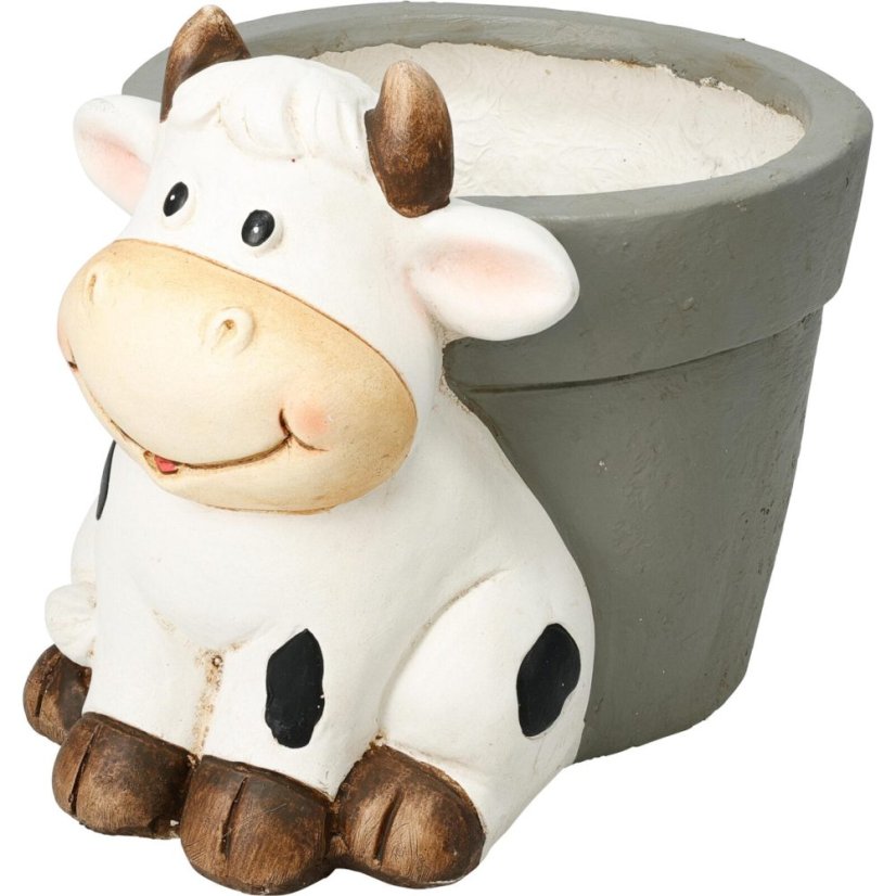 Ghiveci cu motiv de animal: Vaca