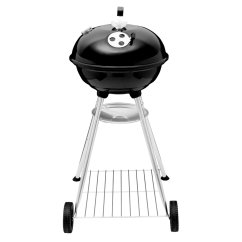 Gril na dřevěné uhlí kulatý