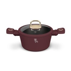 Kastrol s titanovým povrchem a poklicí 20 cm Leonardo Collection Kastrol s titanovým povrchem a poklicí 20 cm Leonardo Collection