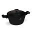 Caserolă cu suprafață din titan și capac 24 cm Black Rose Collection