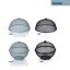 Capac pentru alimente Como metal negru 15 cm 35 cm diametru