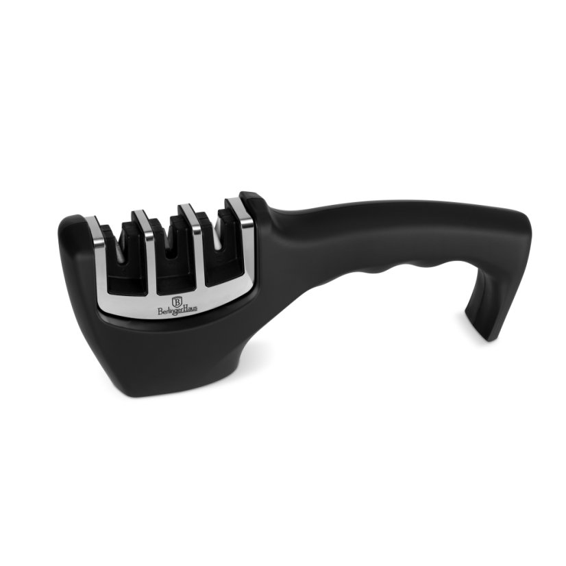 Brúska na nože 3 v 1 čierna Matte Black Collection