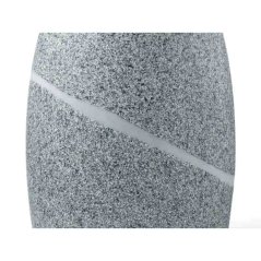 Miska na mýdlo TALUS poly dekor kámen šedá