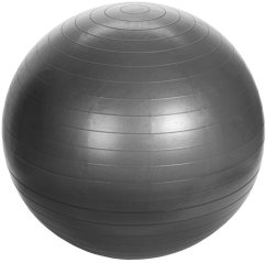 Gymnastická lopta GYMBALL XQ MAX 65 cm čierna