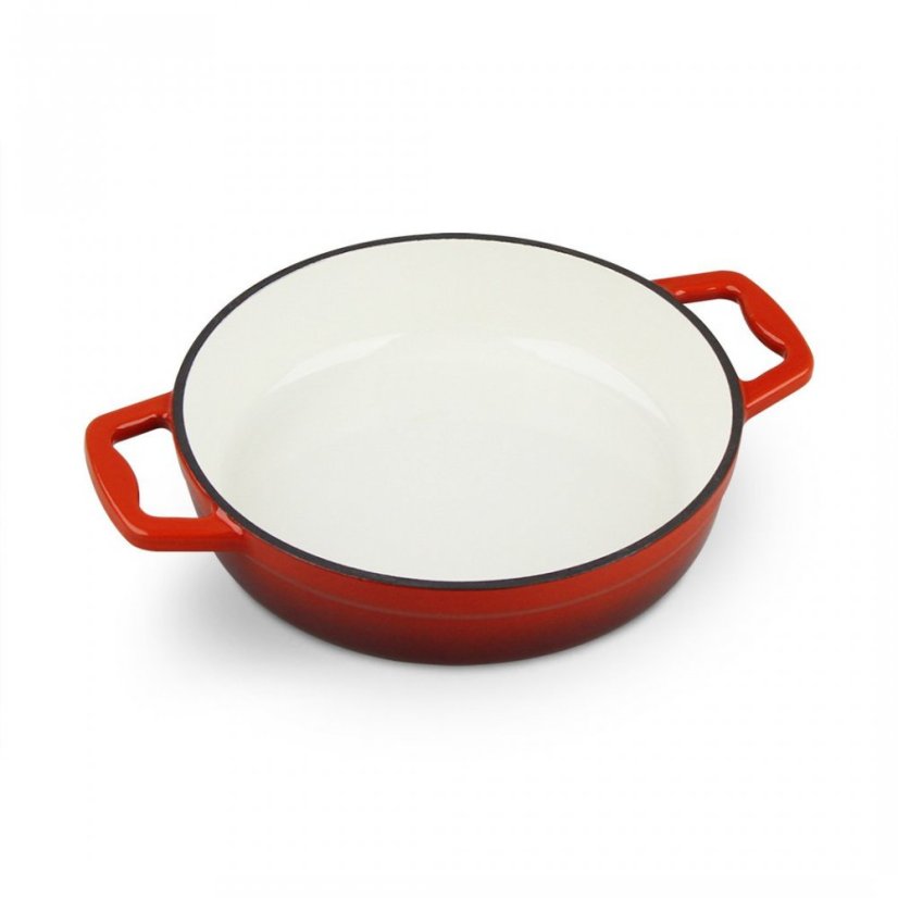 Sada nádobí litinová Xanten 7 ks červená