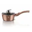 Rendlík s poklicí s mramorovým povrchem 16 cm Rosegold Metallic Line