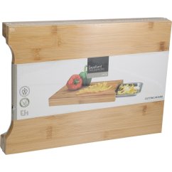 Krájecí prkénko s miskou bambus 35x25cm Krájecí prkénko s miskou bambus 35x25cm