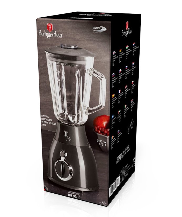 Blender de masă 1,5 l Carbon PRO Line