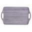 Bandeja servicio melamina 45 x 30 cm gris