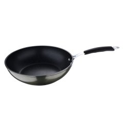 Wok panvica s nepriľnavým povrchom MIDNIGHT 28 cm zelená