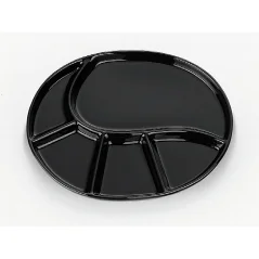 Farfurie fondue VRONI neagra 28,5 x 22 cm