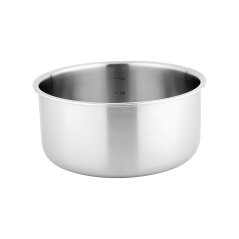 Súprava riadu z nehrdzavejúcej ocele PETAL 9 ks