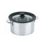 Capac universal CONCETTA, 26 cm, sticla/silicon Capac universal CONCETTA, 26 cm, sticla/silicon