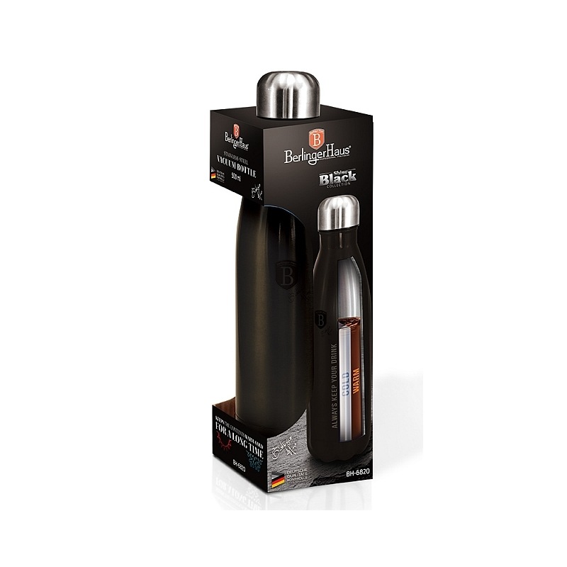 Termos din oțel inoxidabil 0.5 l Colecția Shiny Black