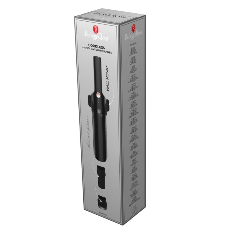 Aspiradora de mano inalámbrica recargable Colección Black Rose
