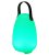 Nabíjecí lampa kempingová venkovní s ovladačem RGB 21 cm
