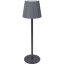 Stolová lampa 10 x 36 cm sivá