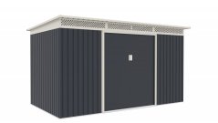 Zahradní domek G21 GRAH 700 - 340 x 206 cm, antracitový Zahradní domek G21 GRAH 700 - 340 x 206 cm, antracitový