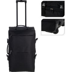 Geantă de călătorie pe roți 40 l negru