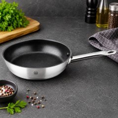 Pánev nerez s nepřilnavým povrchem 24 cm PRO-X