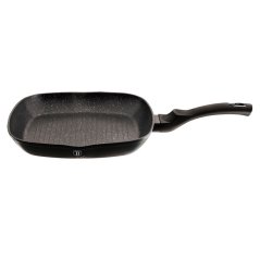 Pánev grilovací s mramorovým povrchem 28 cm Black Silver Collection