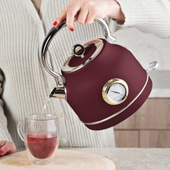Rychlovarná konvice retro s teploměrem 1,7 l Leonardo Collection