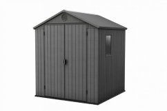 Casă de grădină Keter Darwin 6 x 6 gri