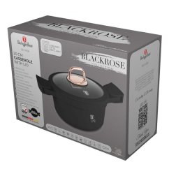 Caserolă cu înveliș și capac din titan 20 cm Colecția Black Rose