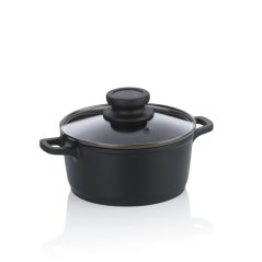 Kastrol s keramickým povrchem a poklicí ATURA 16 cm 1 l