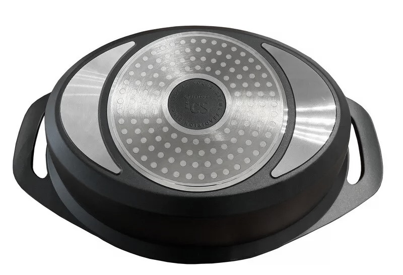 Pekáč s mramorovým povrchem a dochucovací poklicí Marburg 32cm