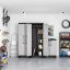 Cabinet Keter Detroit Low gri