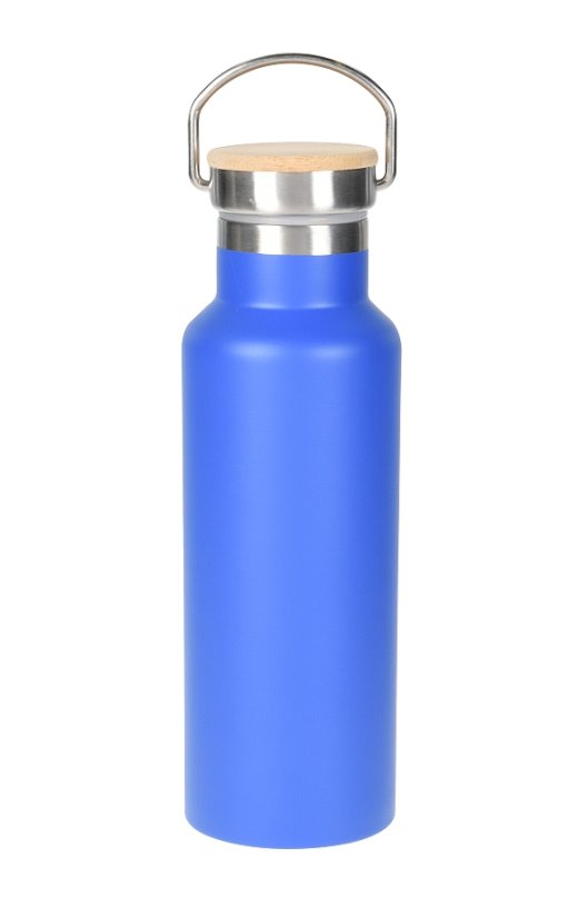 Termoska dvoustěnná s rukojetí 0,5 l modrá